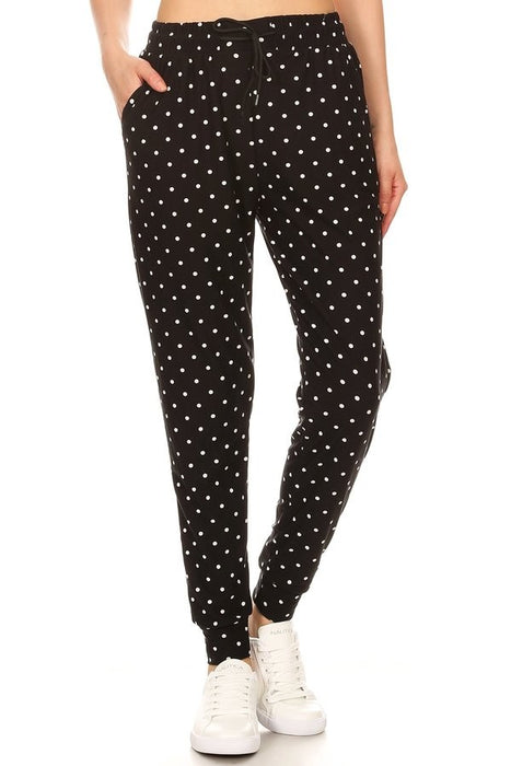 Polka Dots Print Soft Pajamas