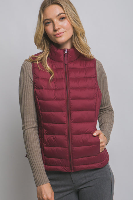 Ultra Lightweight Padded Puffer Vest