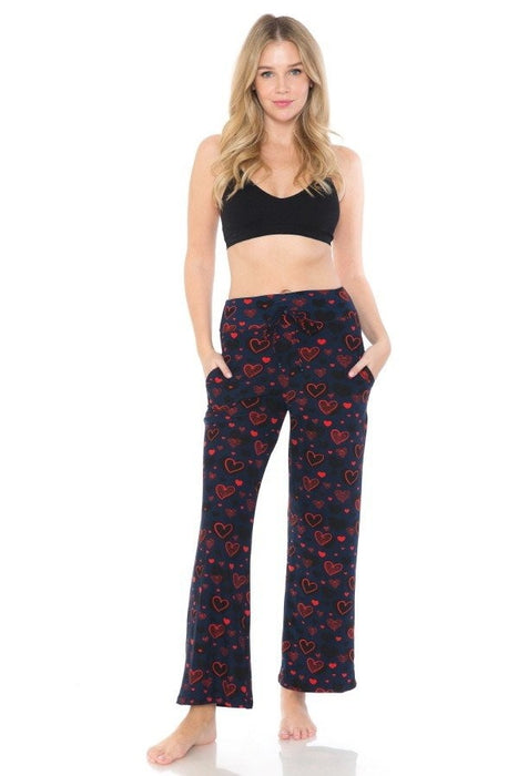 Red Hearts Soft Pajamas