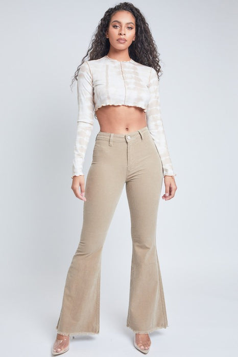 Junior Chloe Tube Corduroy Flare