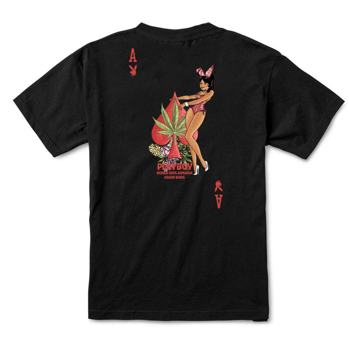 Jamaica Spades Black Tee
