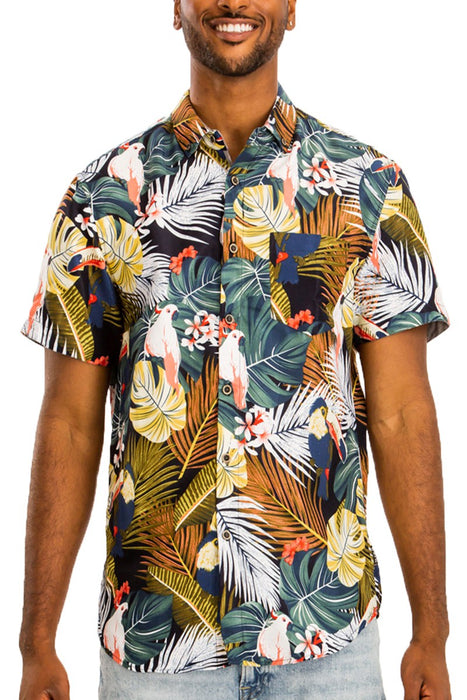 HAWAIIAN BUTTON DOWN SHIRT (7034)