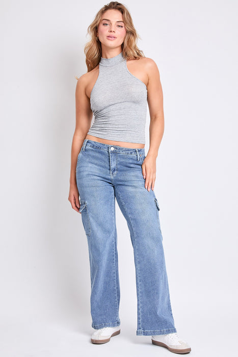 Low Rise Straight Leg Skater Jeans
