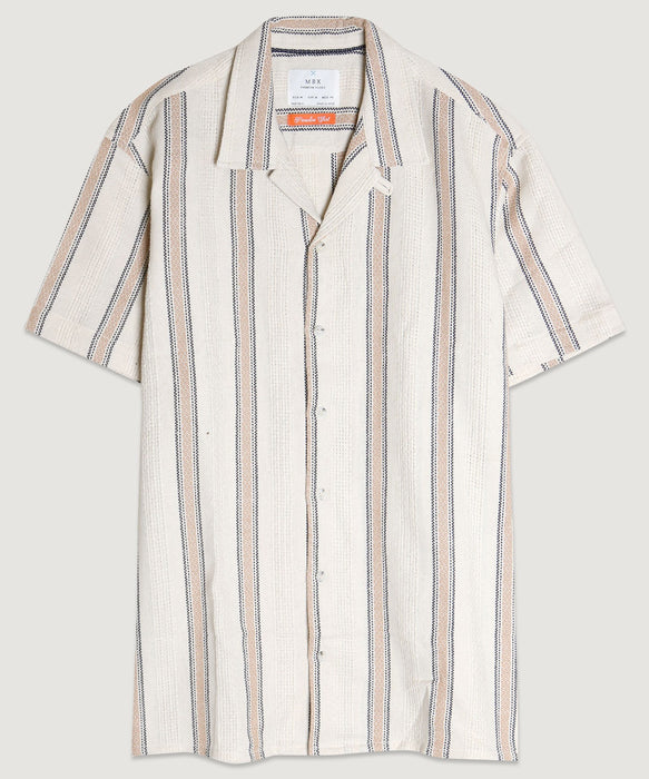 Textured Stripe Shirt