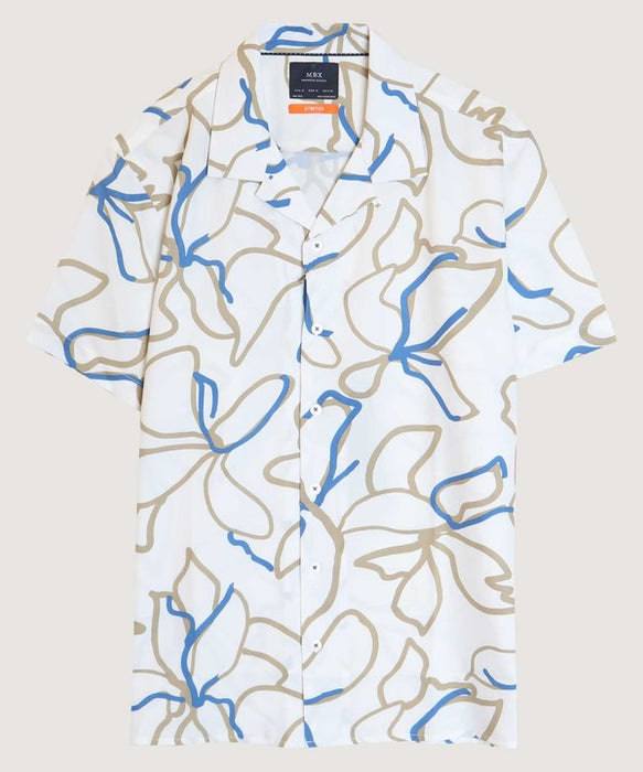 Leaf Lines Camp Shirt