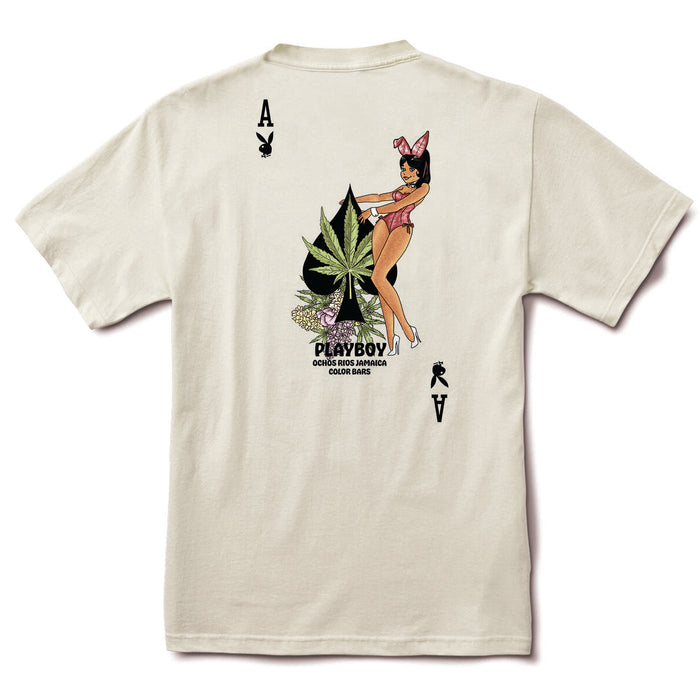 Jamaica Spades Cream Tee