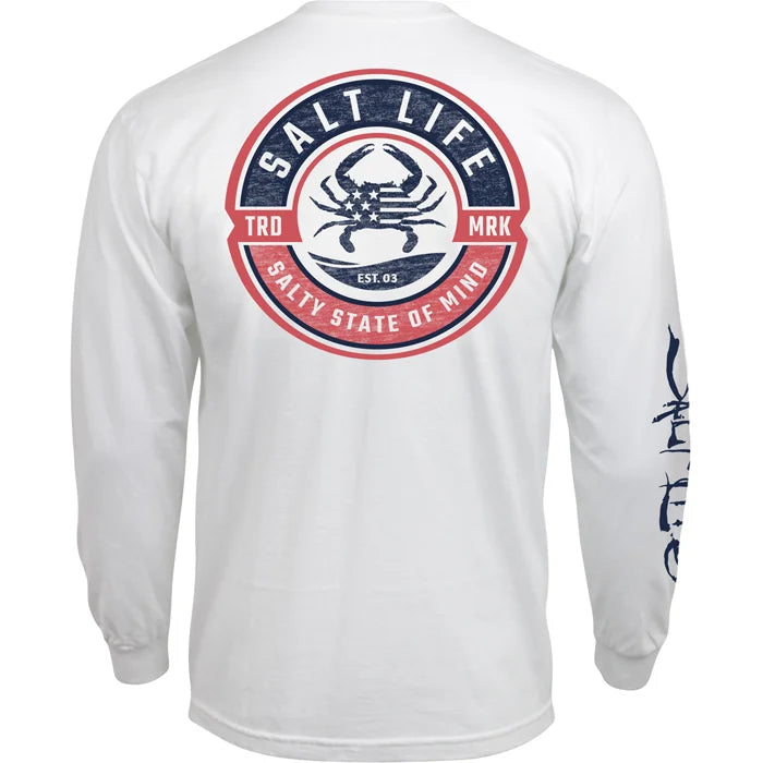Blue Crab Proud Long Sleeve Tee