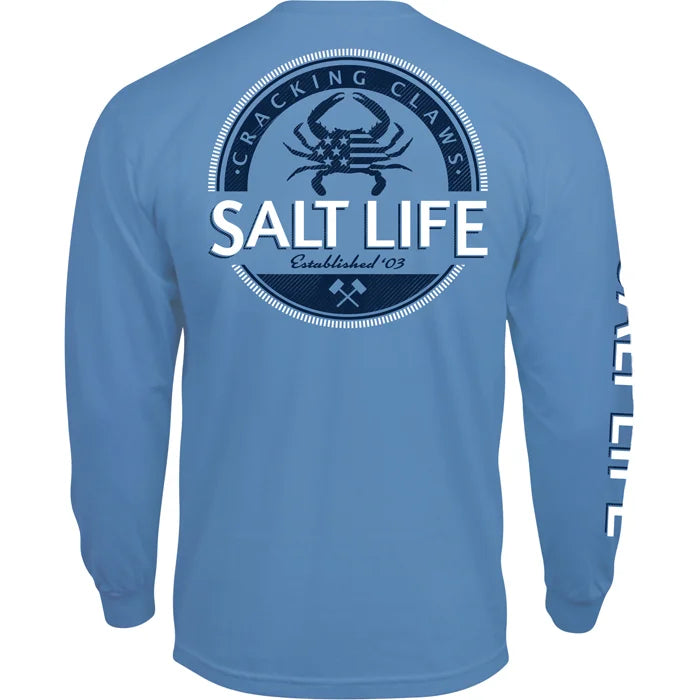 Back Fin Long Sleeve Tee