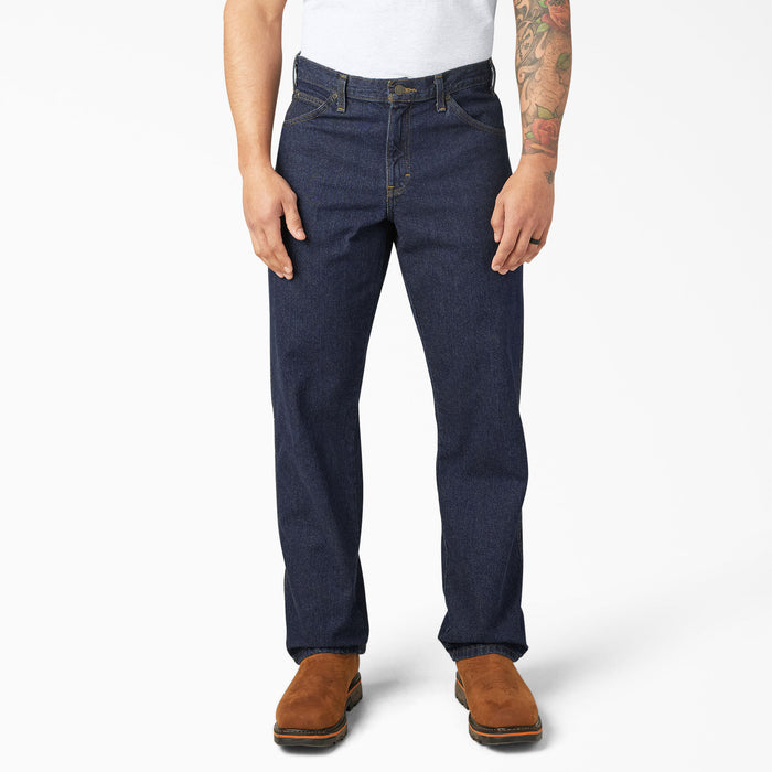 MENS REGULAR FIT STRAIGHT LEG 5 POCKET JEAN