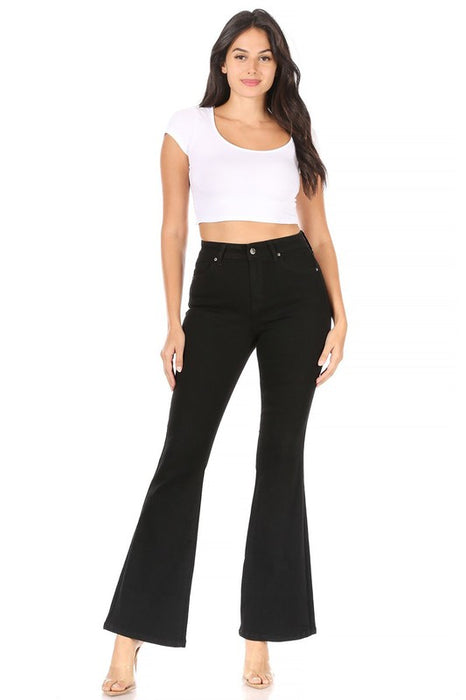 Black Flare Jeans