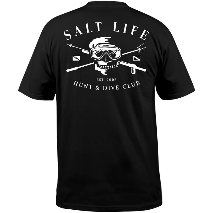 Hunt And Dive Club Short Sleeve Pocket Tee