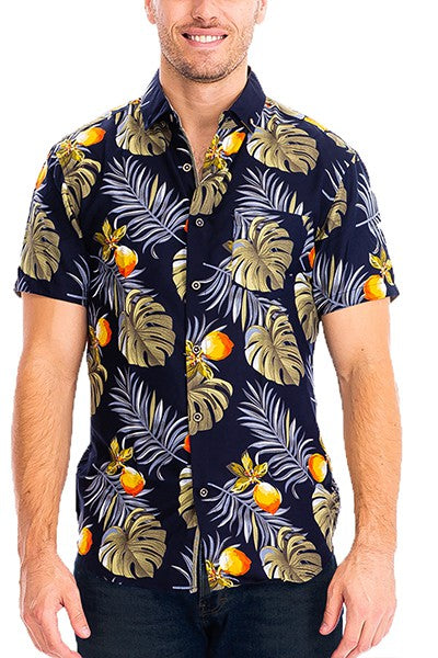 HAWAIIAN BUTTON DOWN SHIRT (7030)