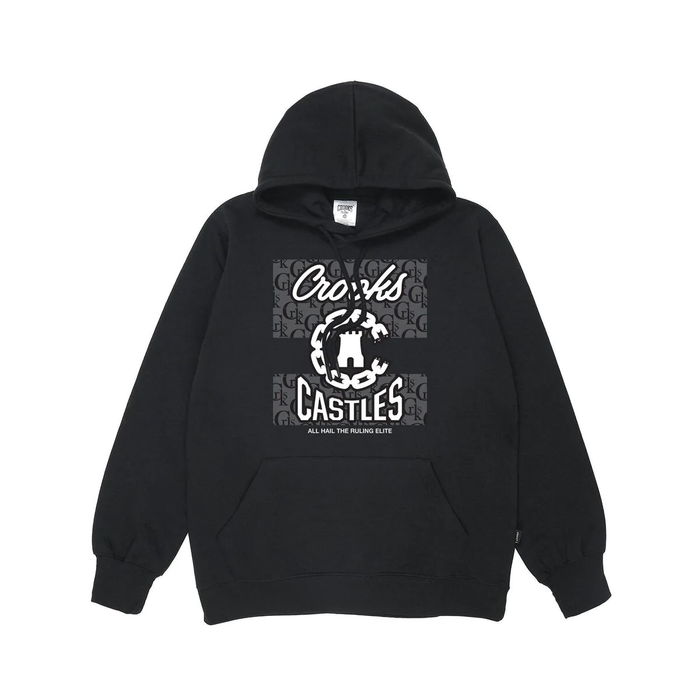 CHAIN MONOGRAM HOODIE