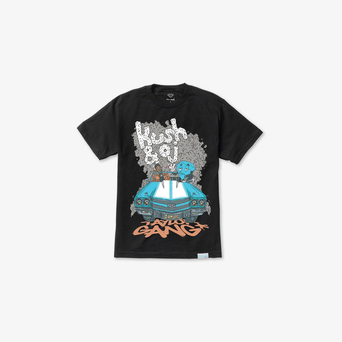 WHILE DRIVING BLACK TEE