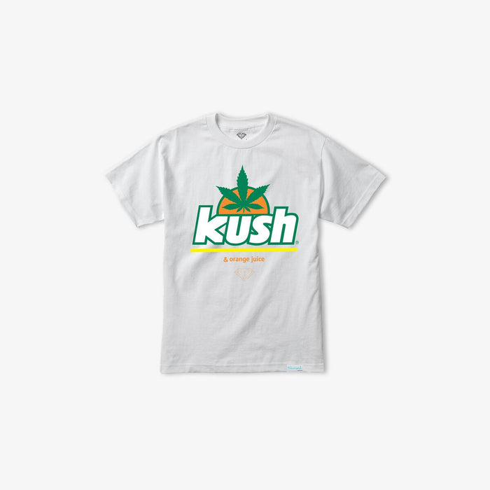 KUSH LOGO WHITE TEE