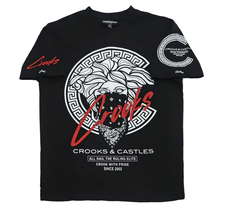 BANDITO SCRIPT BLACK TEE