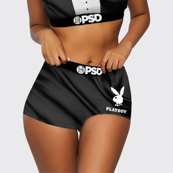 PLAYBOY BUNNY BOY SHORTS