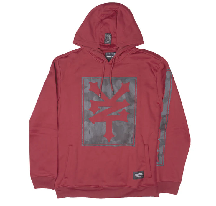 ZOO YORK LOGO HOODIE CORDOVAN