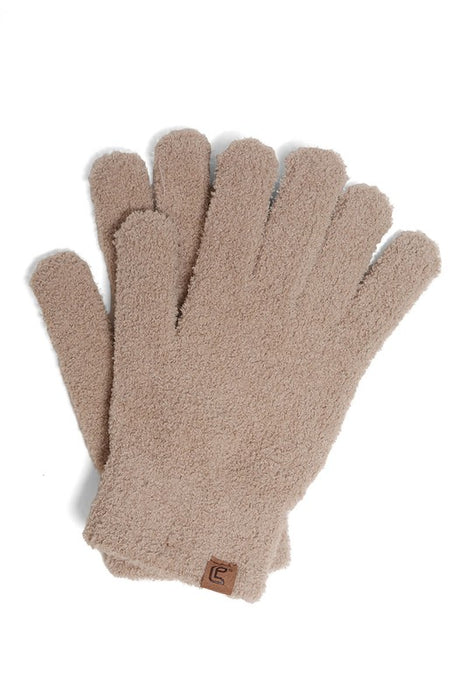 Winter Solid Color Luxury Soft Gloves