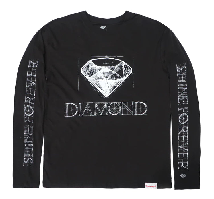 Diamond Supply Co 3D Outline