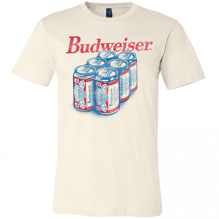 Budweiser Hand-Drawn Six Pack