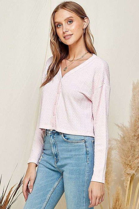 Button Down Oversize Box Top