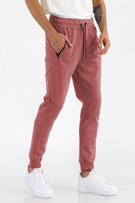 Solid Heathered Jogger