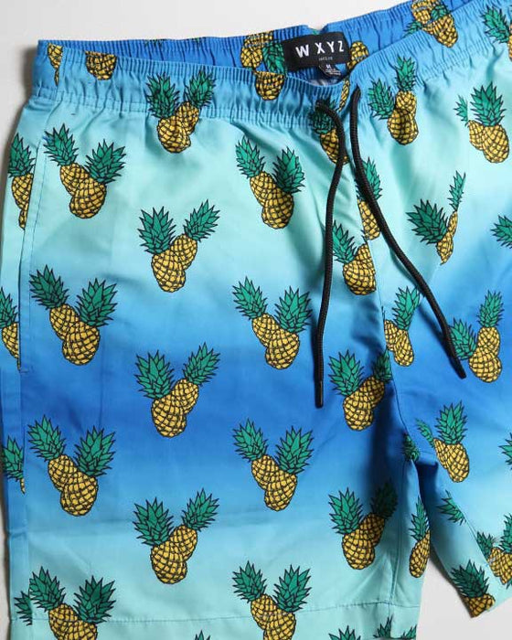 Pineapple Ombre Drawstring Shorts