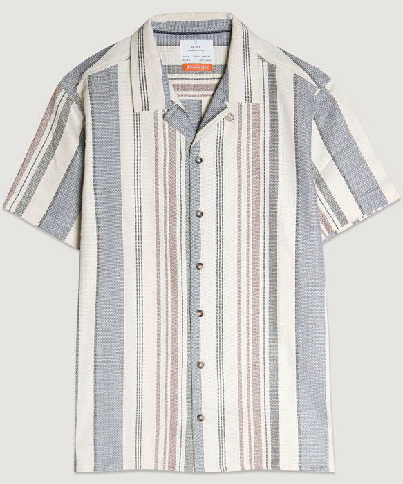 Textured Stripe Shirt