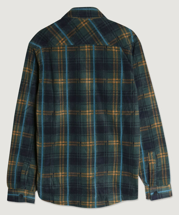 Plaid Polar Fleece Jacket