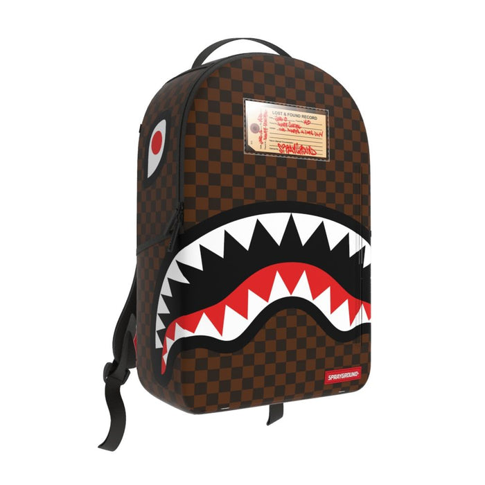 SPRAYGROUND SHARKS IN PARIS LOST & FOUND BACKPACK