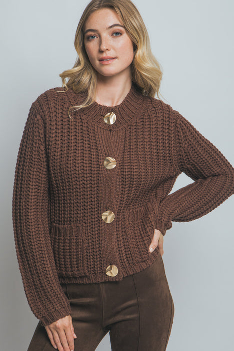 Chunky Knit Cardigan