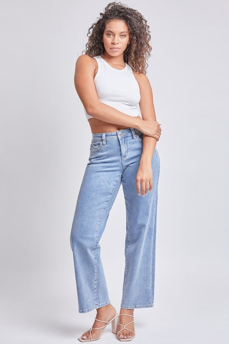 Junior High Rise Straight Jeans