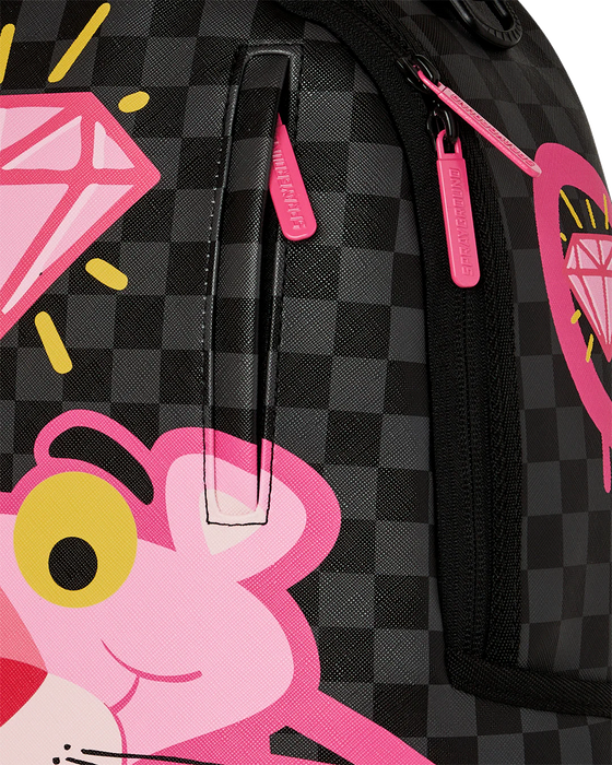 SPRAYGROUND PINK PANTHER DIAMOND SHARK BACKPACK