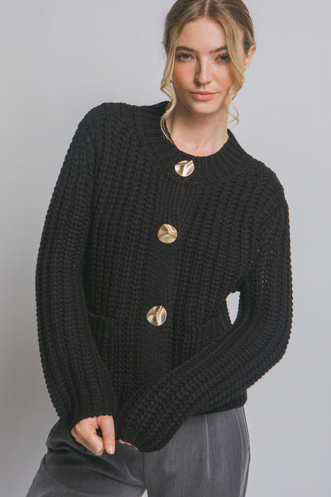 Chunky Knit Cardigan