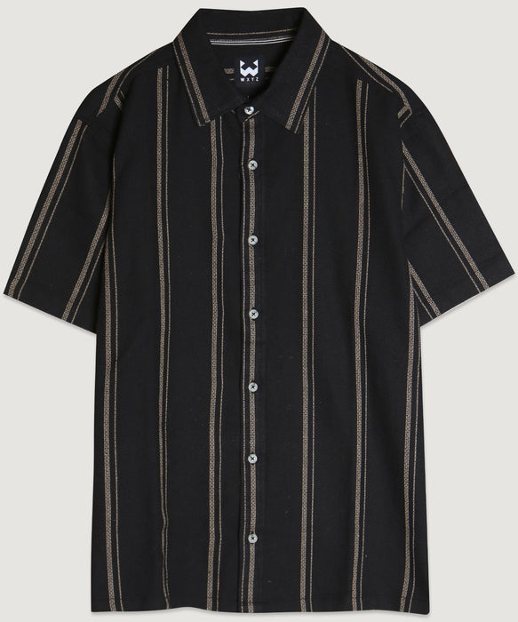 Textured Stripe Shirt