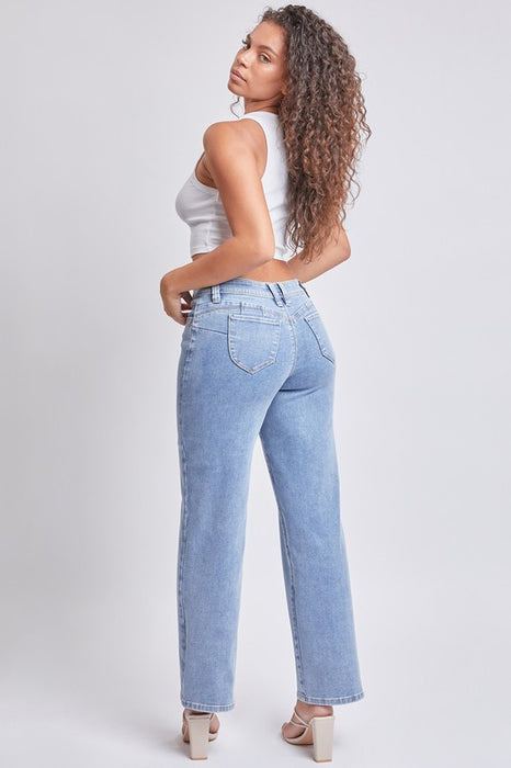 Junior High Rise Straight Jeans