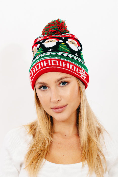 Santa Claus Christmas Beanie