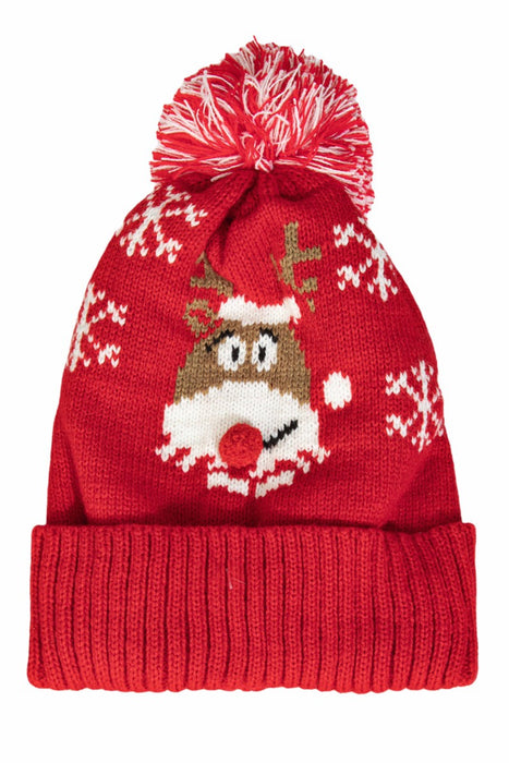 Red Reindeer Christmas Beanie