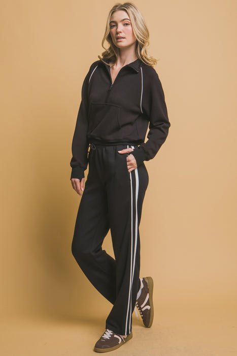 Side Striped Sweatpants