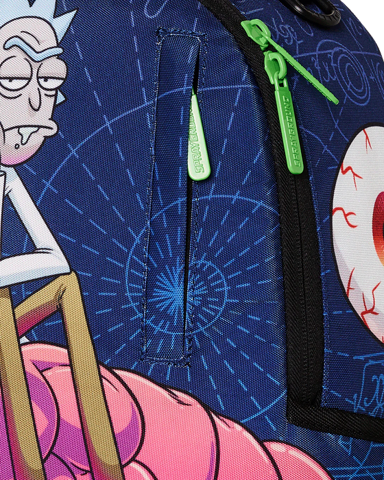 SPRAYGROUND RICK AND MORTY BRAIN SHARK DLXR BACKPACK