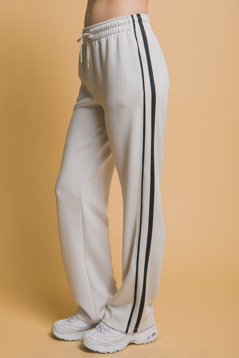 Side Striped Sweatpants