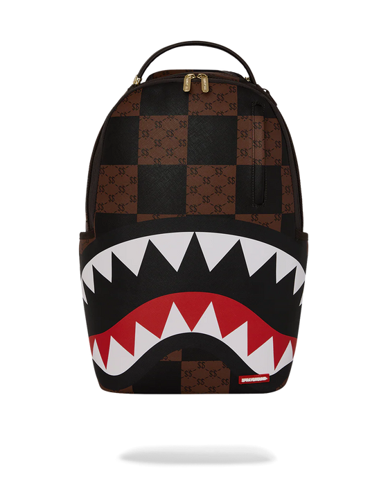 SPRAYGROUND THAT BIG CHECK SHARK BACKPACK