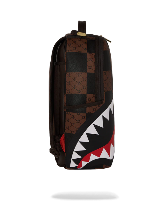 SPRAYGROUND THAT BIG CHECK SHARK BACKPACK