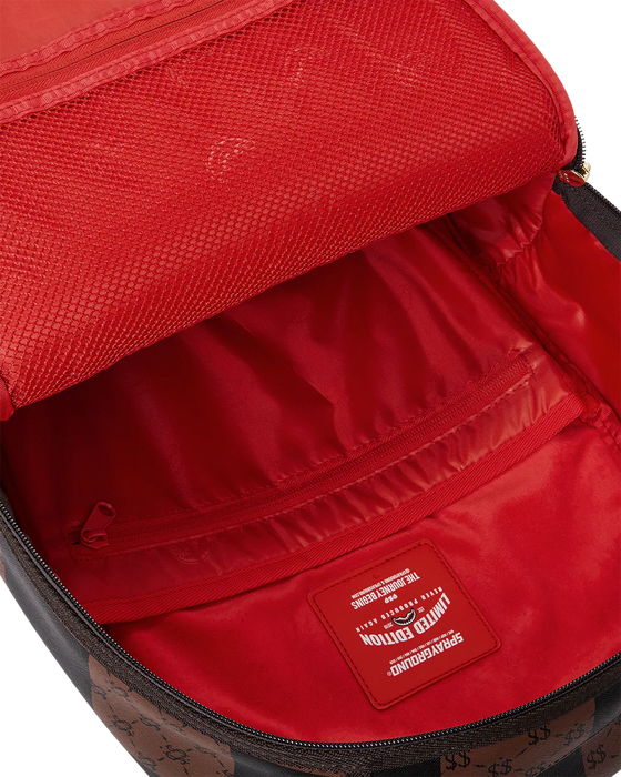 SPRAYGROUND THAT BIG CHECK SHARK BACKPACK