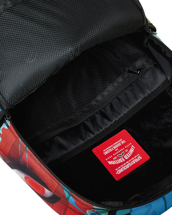 SPRAYGROUND MONOPOLY MAN SPRAYED BOARD DLXR BACKPACK