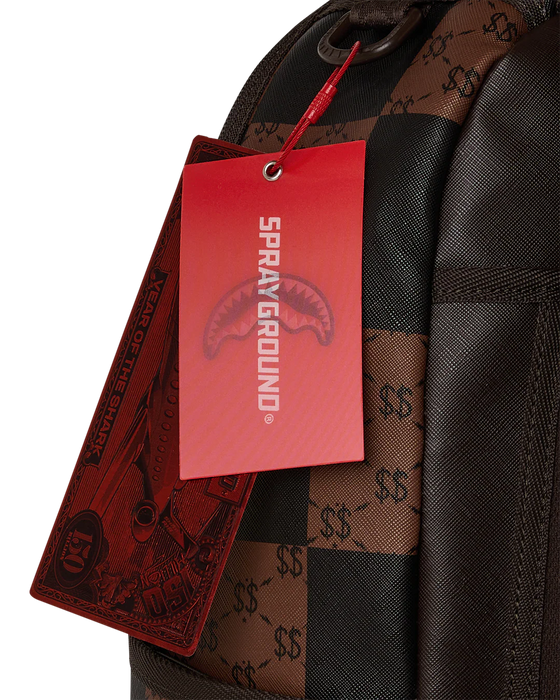 SPRAYGROUND THAT BIG CHECK SHARK BACKPACK
