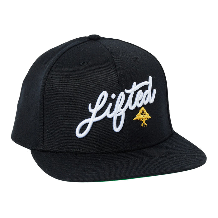 LIFTED BLACK SNAPBACK HAT