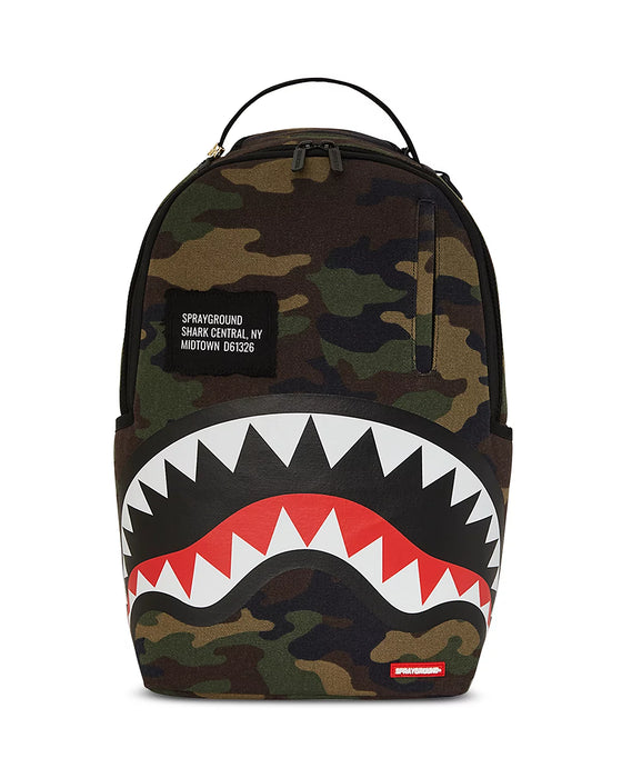 SHARK CENTRAL CAMO DLXS BACKPACK