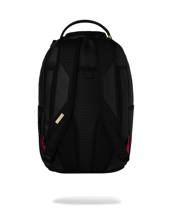 SPRAYGROUND GOLD BRICK DRIP BLACK BACKPACK